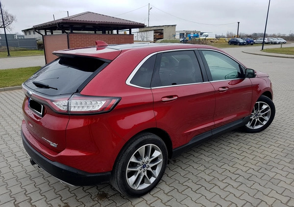 Ford EDGE cena 79900 przebieg: 83000, rok produkcji 2017 z Katowice małe 277